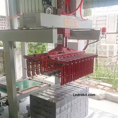 PLC التحكم الصناعية الروبوتية الحالة Palletizer Palletizing الأتمتة للمصنع