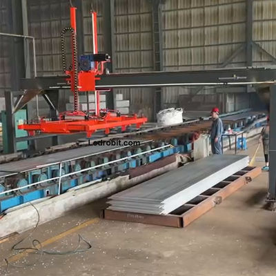 جهاز التحكم المستقل الذراع الروبوتية Palletizer تخصيص آلة طبقة الفوليت الروبوتية