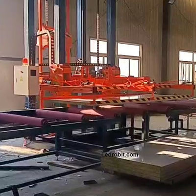 300KG - 3000Kg الزجاج الكهربائي نظام التحميل والتفريغ التلقائي تخصيص